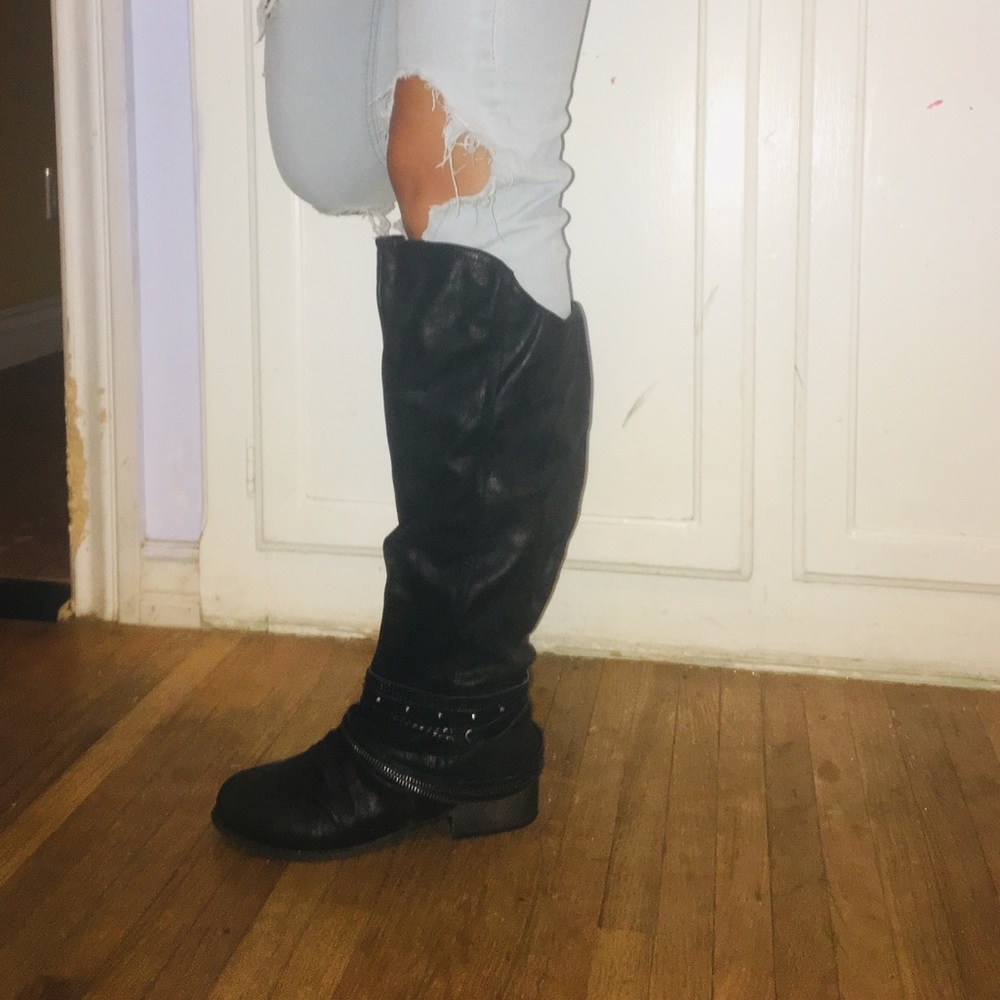Knee high boots